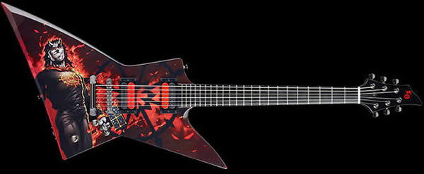 ESP:アメコミとコラボしたエレキギター・シリーズのPVアニメが凄い