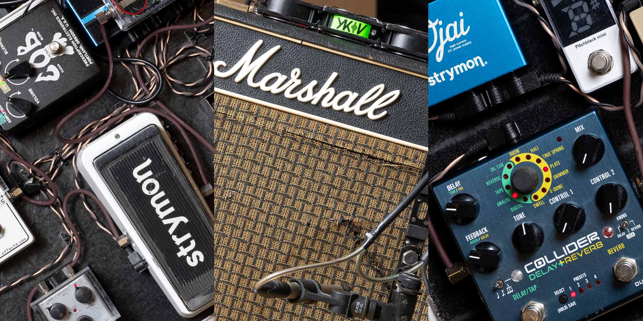 サトウカツシロのペダルボード&アンプ｜BREIMENのサウンドに彩りを