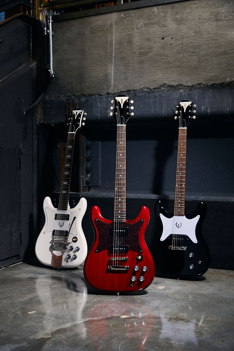 エピフォンのコロネット、ウィルシャー、クレストウッド・カスタムが