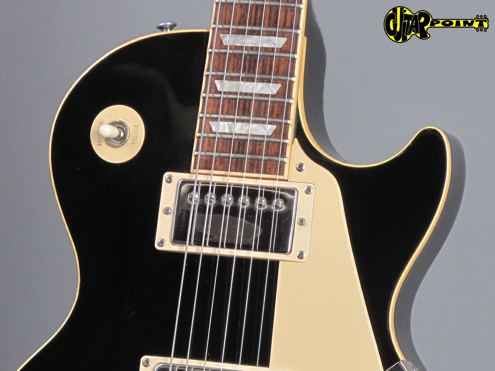 1995 Gibson Les Paul Standard – Ebony – GuitarPoint