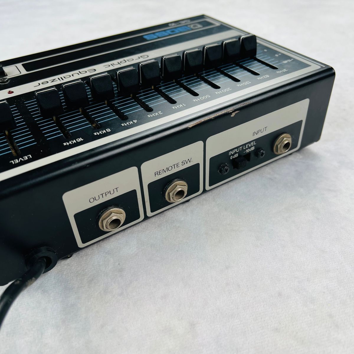 BOSS GE-10 Graphic Equalizer ビンテージエフェクター Boss GE-10 Equalizer - VGW - YouTube