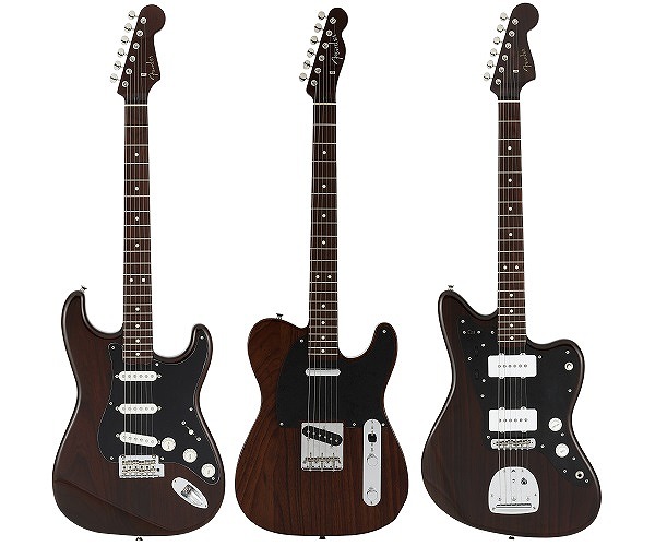 エレキギター】-Fender-ボディにローストしたアッシュ材を使用した限定
