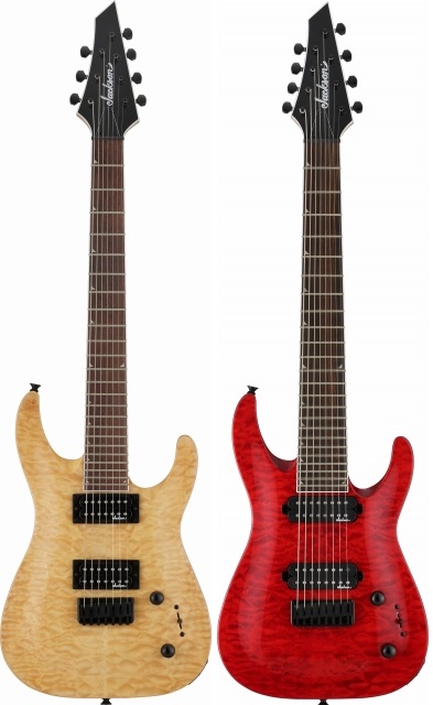 エレキギター】ジャクソンJSシリーズより7弦モデル「JS32-7Q DINKY