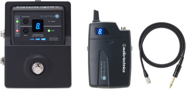 NAMM2014】【ワイヤレス】audio-technicaより Stompboxタイプのギター