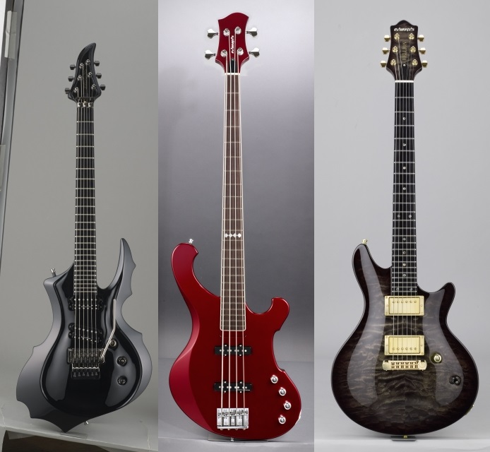 エレキギター・ベース】the GazettE（葵、麗、REITA）ニューモデル発売
