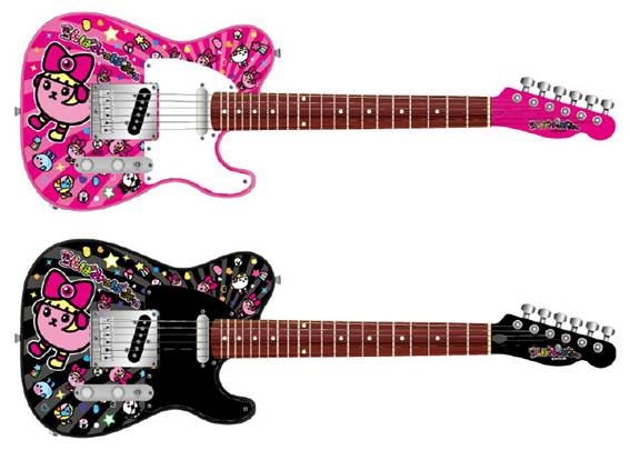 エレキギター・ピック】豆しぱみゅぱみゅ エレキギターとピックセット