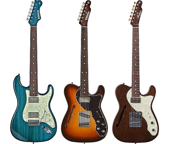 NAMM2020:エレキギター】-Freedom Custom Guitar Research-ホロウ