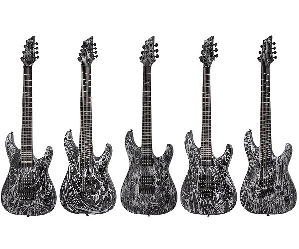 NAMM2020:エレキギター】-SCHECTER-「Silver Mountain」カラーが印象的