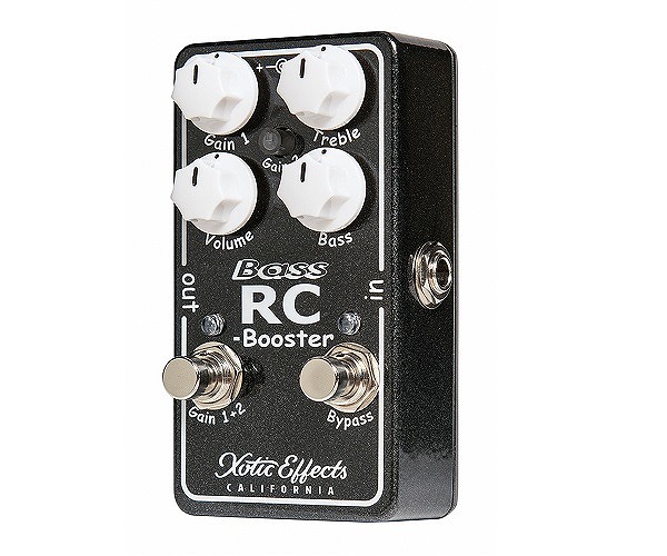 ベースオーバードライブ】-Xotic-ベーストーンにナチュラルなクリーン