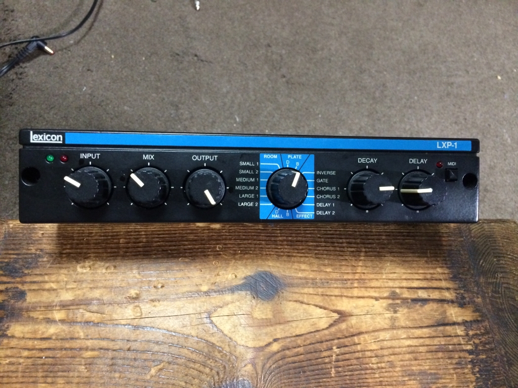 Lexicon LXP-1（USA）改造依頼 | 酒井 誠・ギタリスト Makoto Sakai