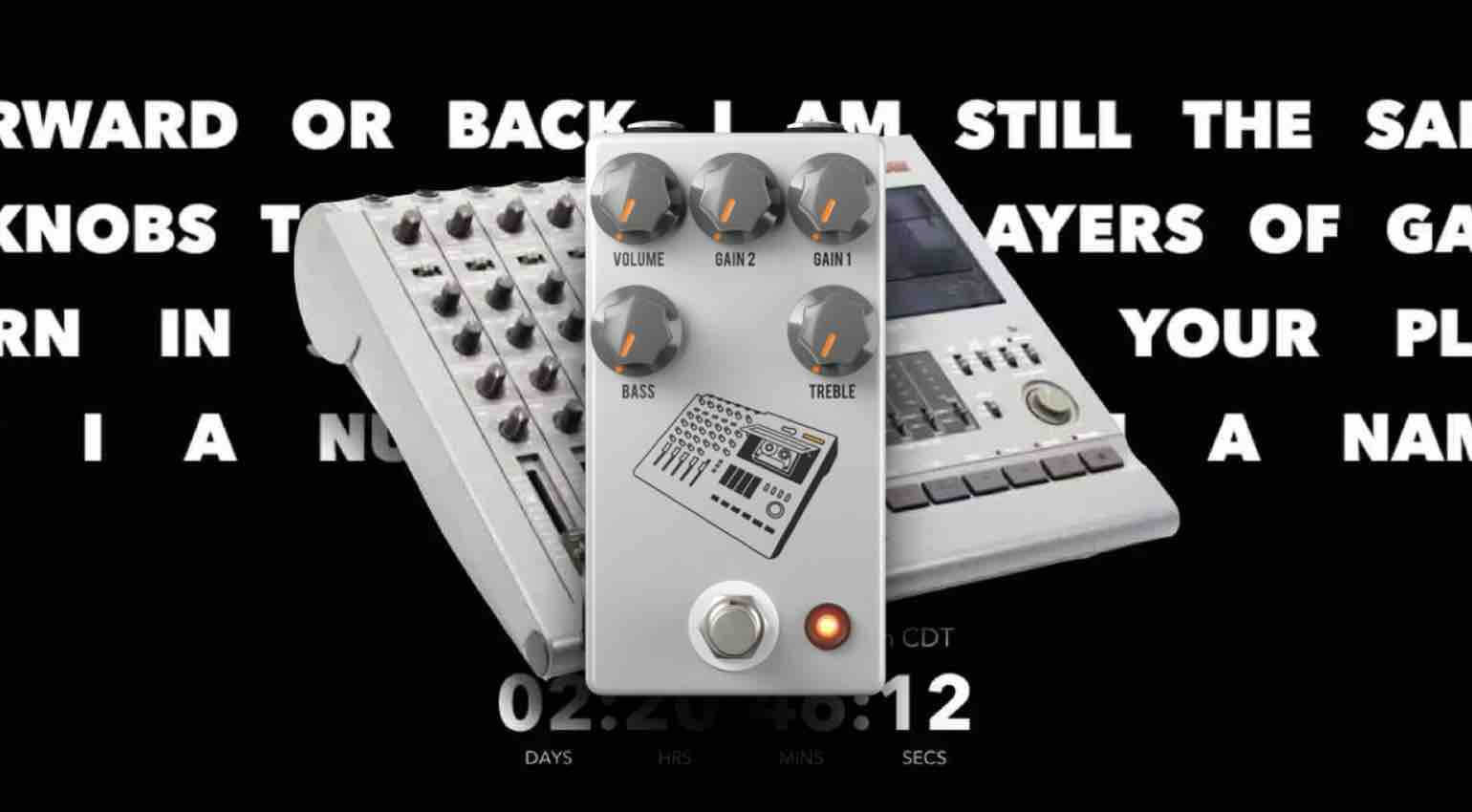 JHS Pedals Recreates Vintage Tascam Sound In New 424 Gain Stage