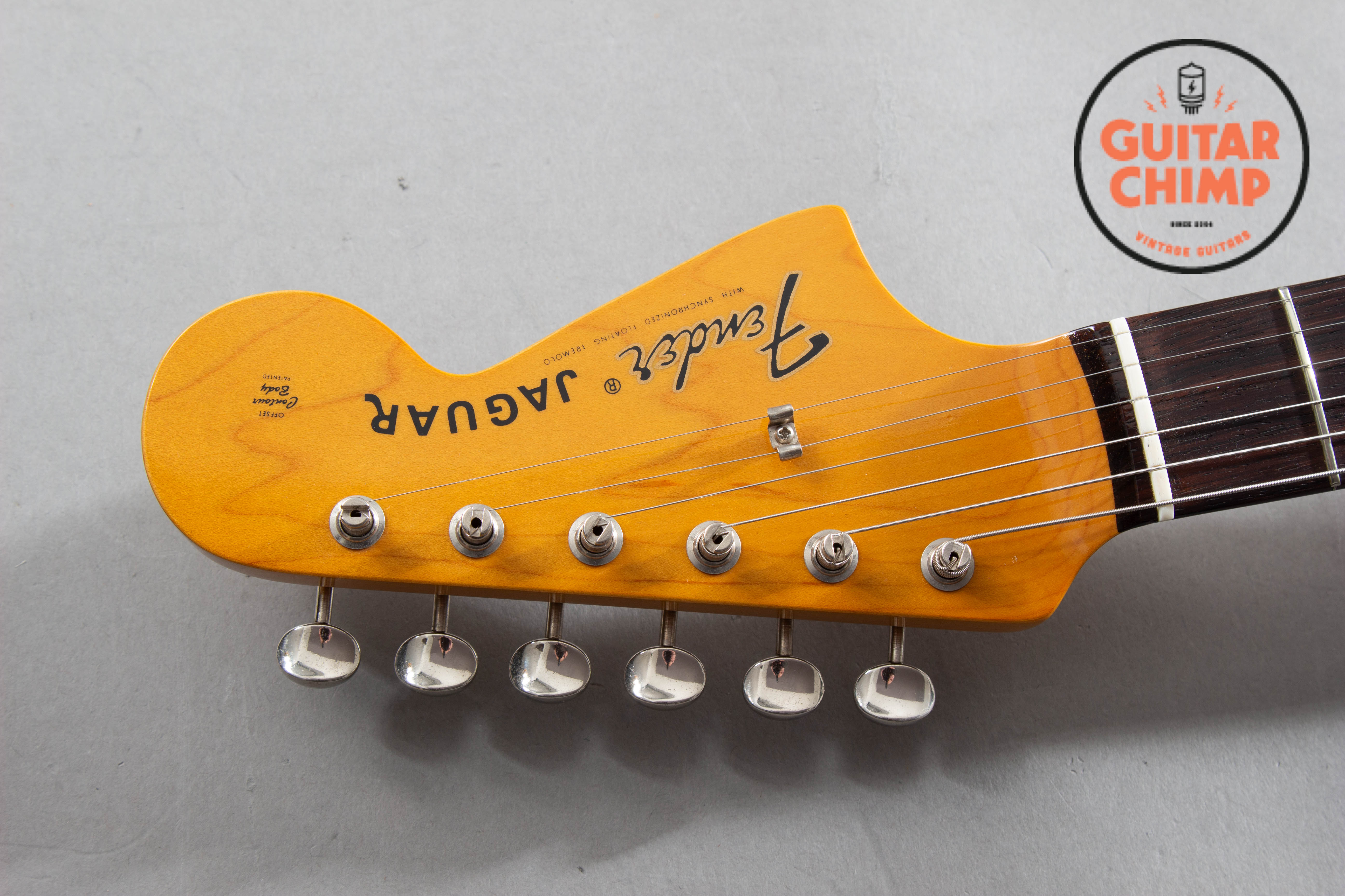 1999 Fender Japan JG66 '62 Reissue Jaguar – 3-Tone Sunburst CIJ w
