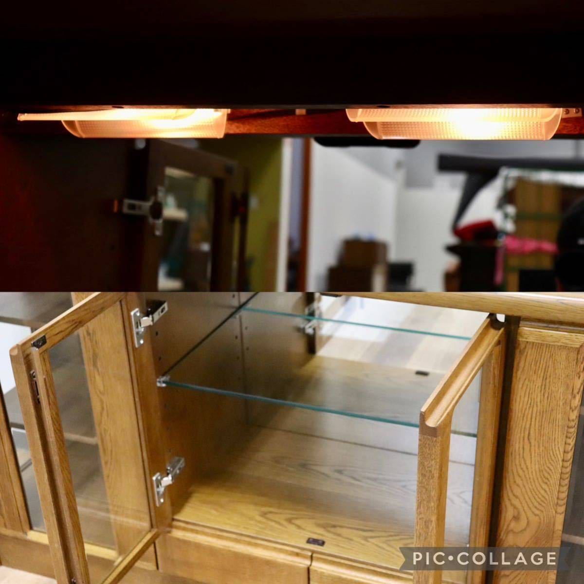 GMGH150○浜本工芸 / HAMAMOTO サイドボード 飾り棚 リビングボード