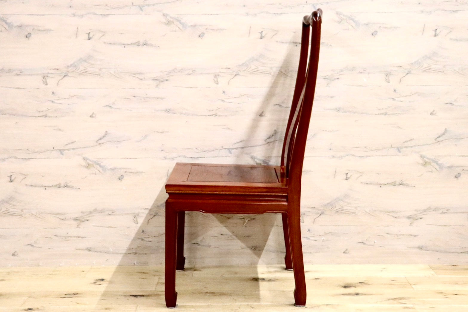 GMHK521B○唐木家具 ダイニングチェア 食卓椅子 アームチェア 花梨材