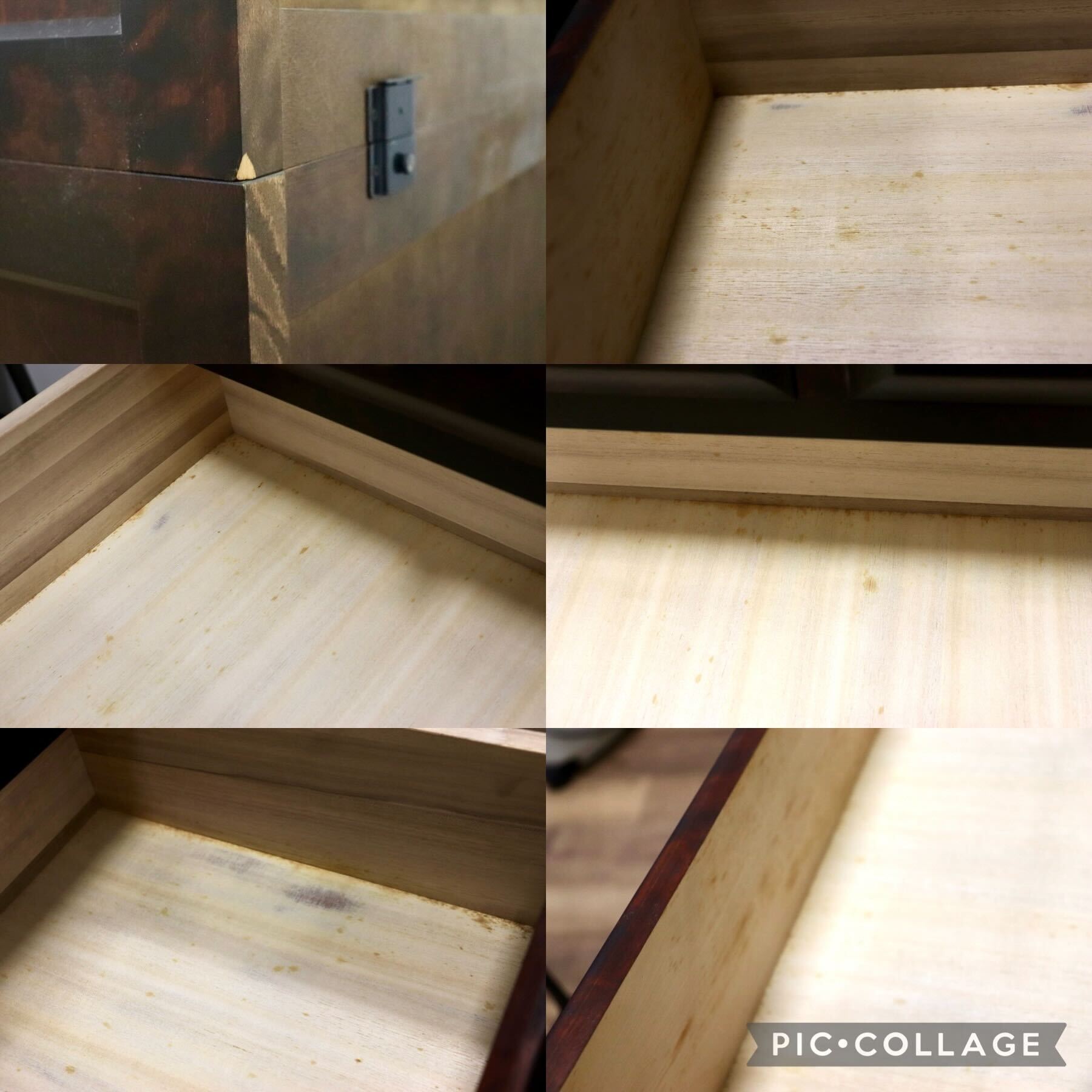 GMHS27○北海道民芸家具 6段チェスト 整理箪笥 収納家具 チェスト 樺材 和