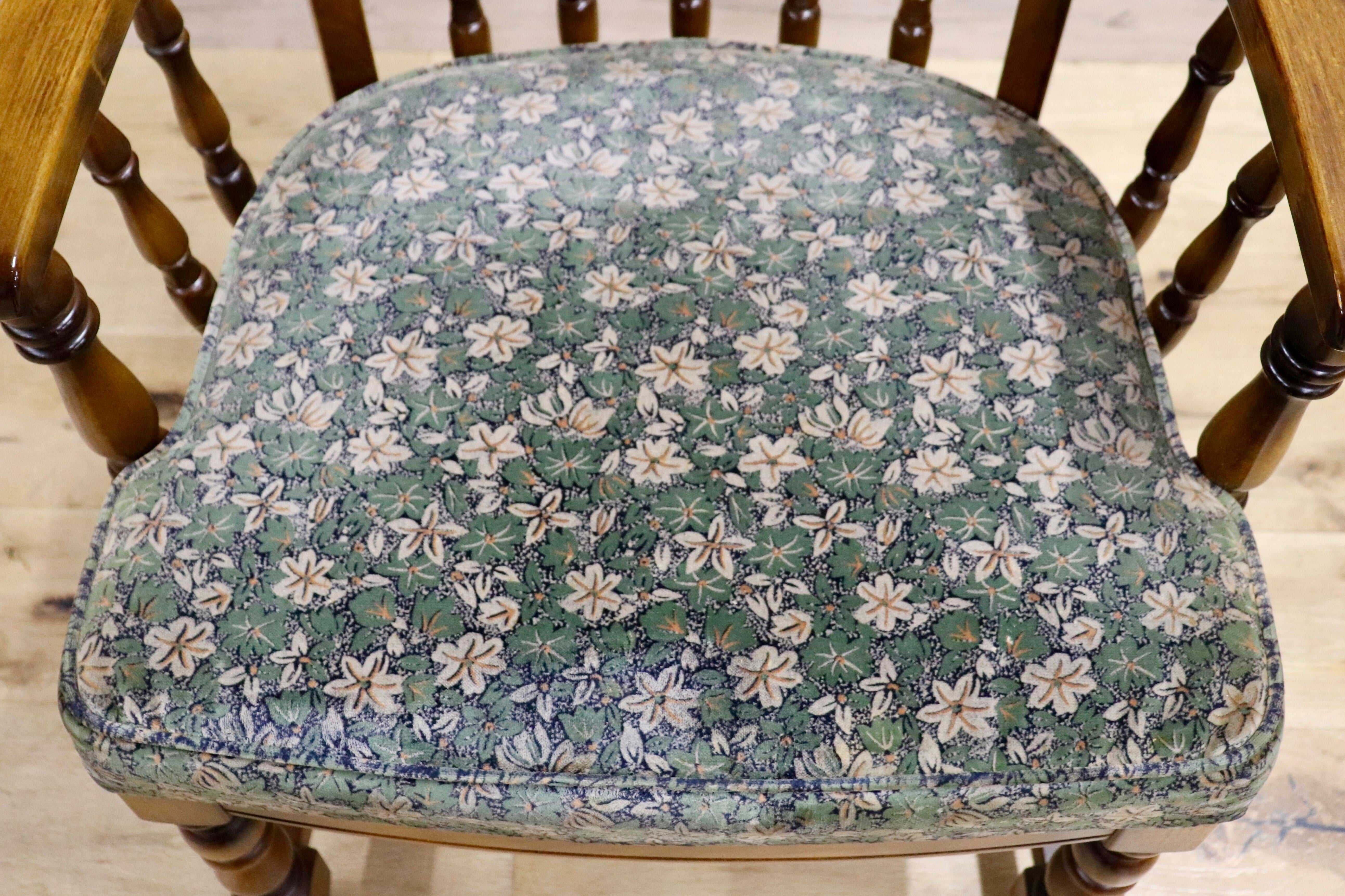 稀少】karimokuカリモク アームチェア コロニアル フリージアグリーン