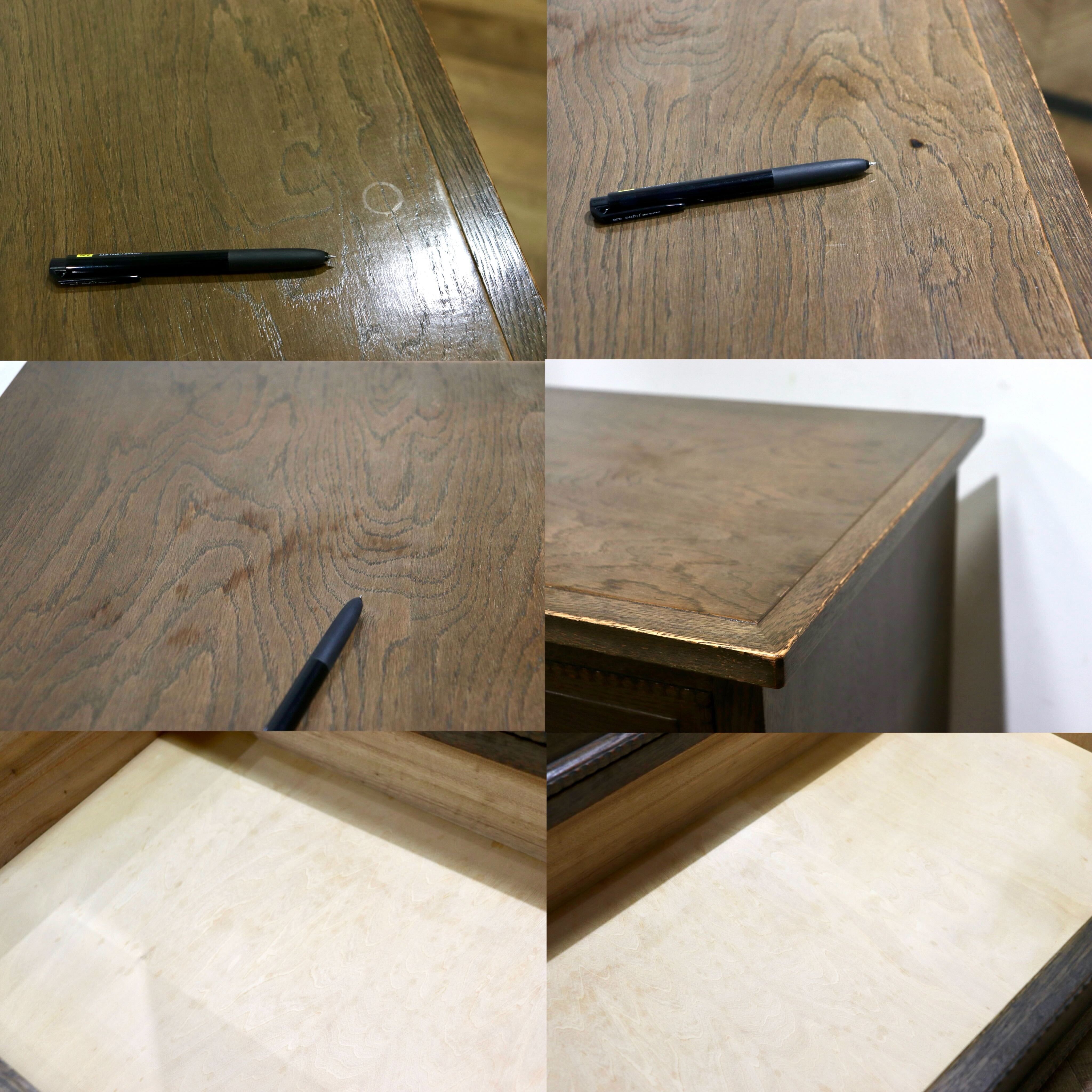 GMHK615○神戸家具 洋家具 6段チェスト 整理タンス 収納家具 彫刻