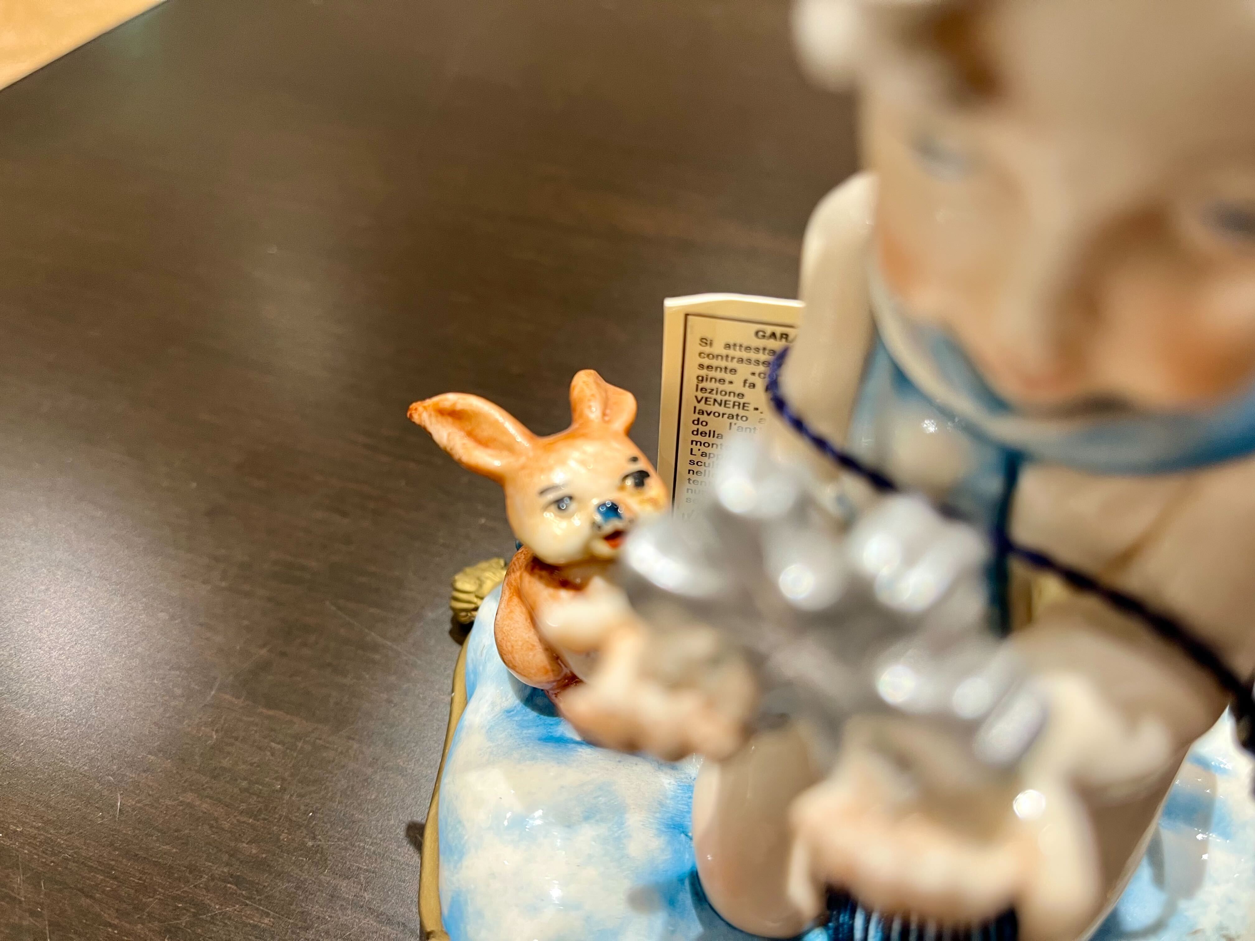 GMIO22D○Capodimonte / カポディモンテ 陶芸品 幻の陶器 イタリア製