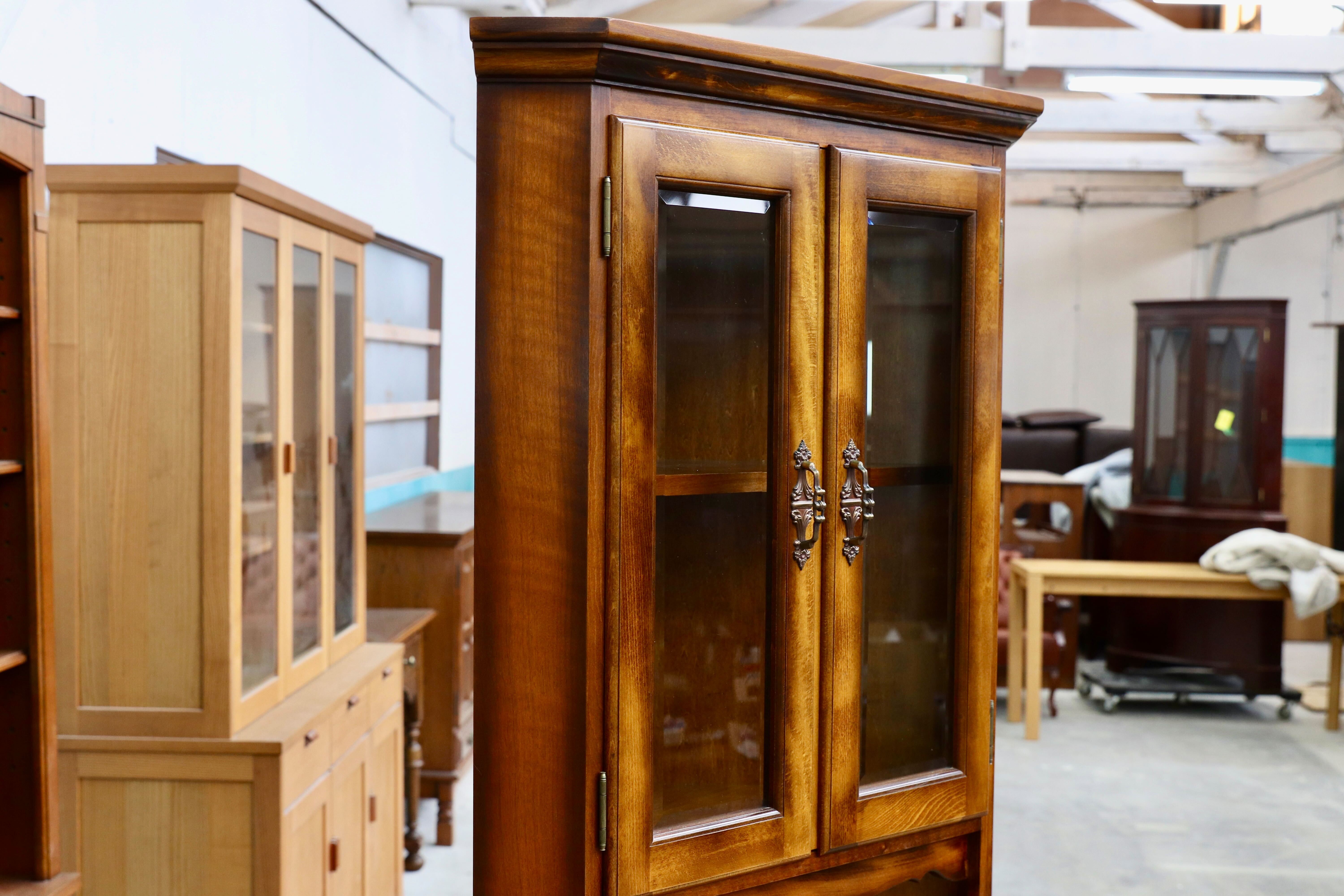 GMIK192○karimoku / カリモク コーナーキャビネット 飾り棚