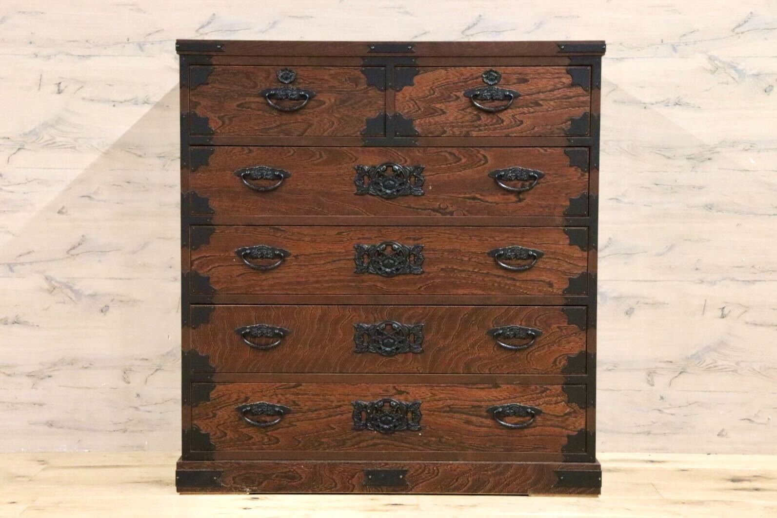 GMHH273B○時代箪笥 整理箪笥 民芸箪笥 伝統工芸 チェスト 和箪笥 和