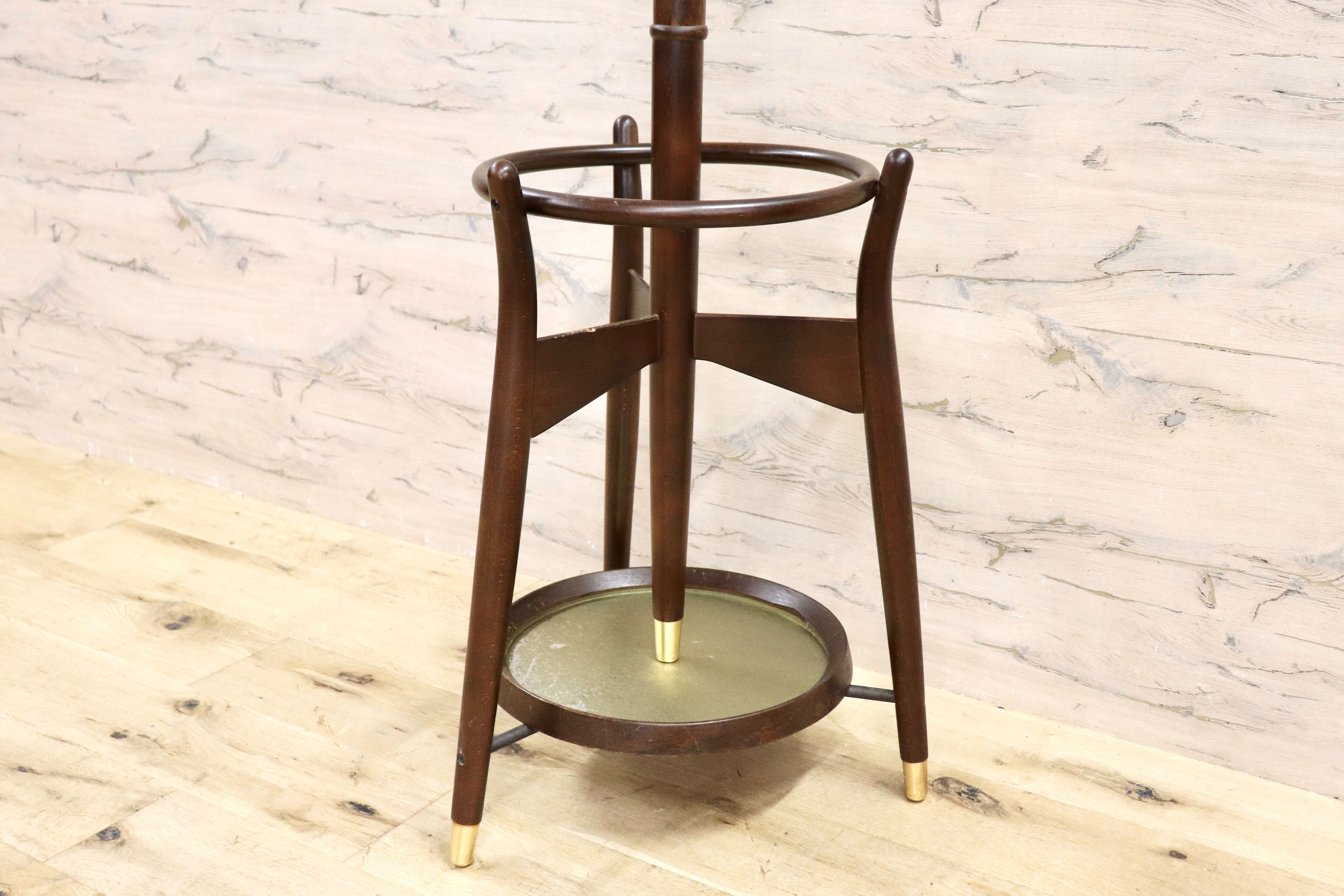 GMHK450○秋田木工 ポールハンガー コートスタンド ハンガーラック