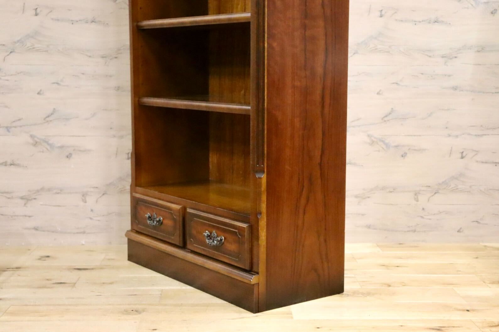 GMHN259○karimoku / カリモク コロニアル 本棚 書棚 ブックシェルフ