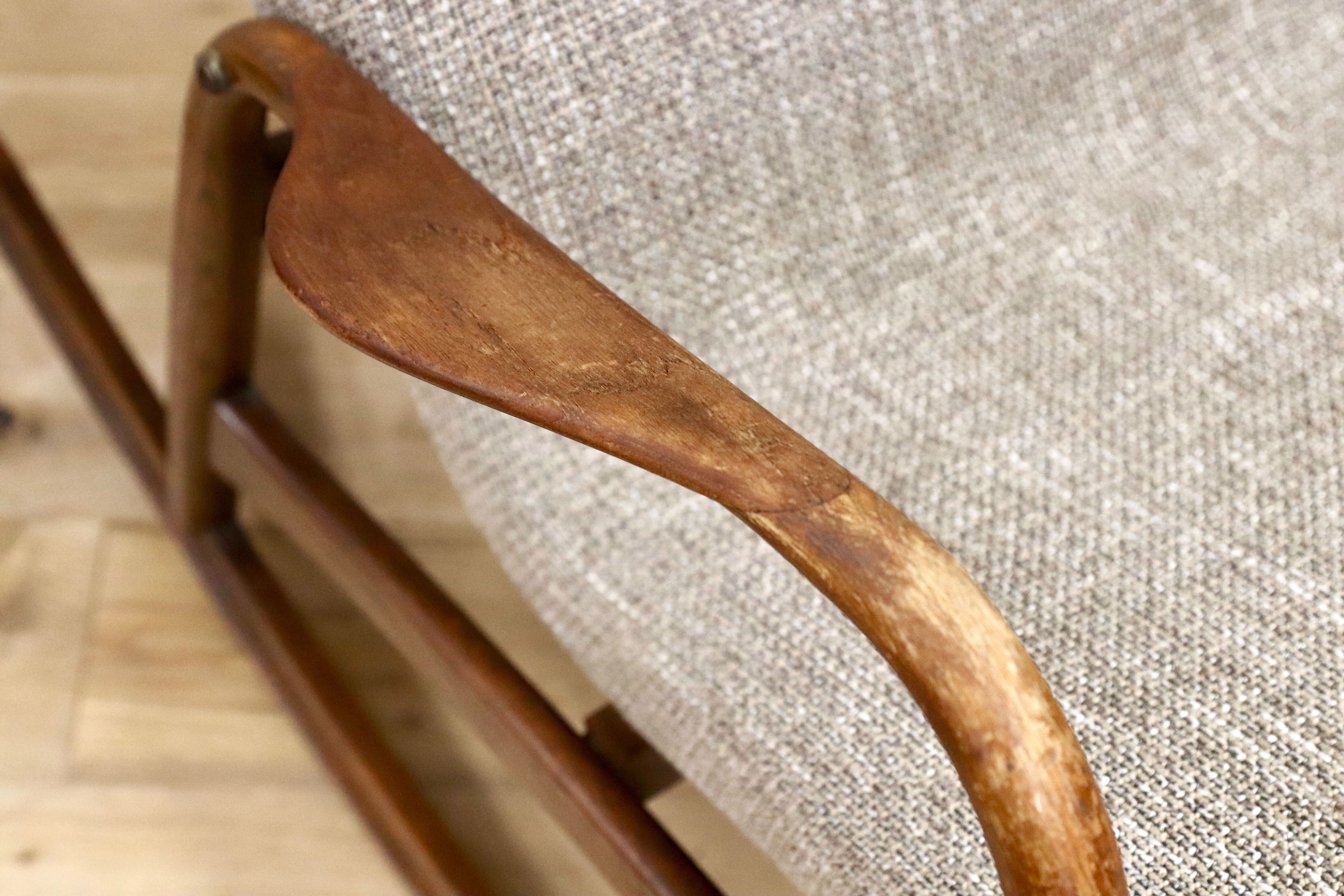 GMHK130○秋田木工 No.1 ロッキングチェア 揺り椅子 ヴィンテージ