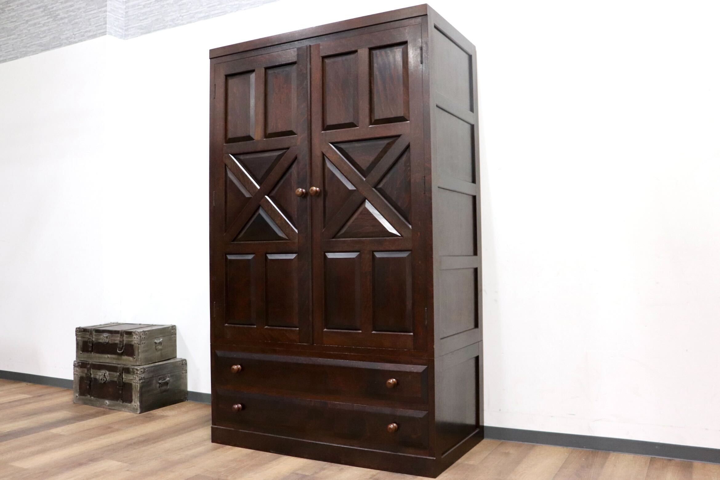 GMHK623A○松本民芸家具 D型 6段チェスト 整理箪笥 洋服タンス 収納