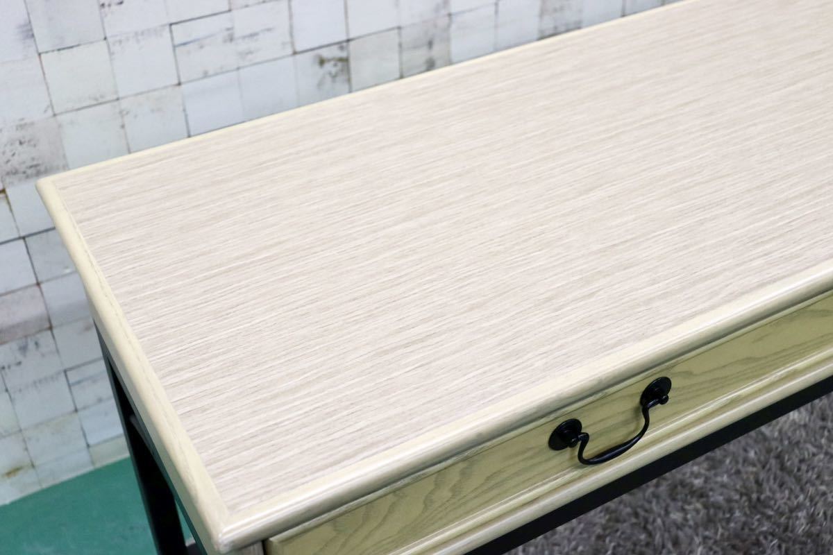 GMFS399D○アンティーク調 コンソールテーブル 飾り棚 店舗什器 作業台