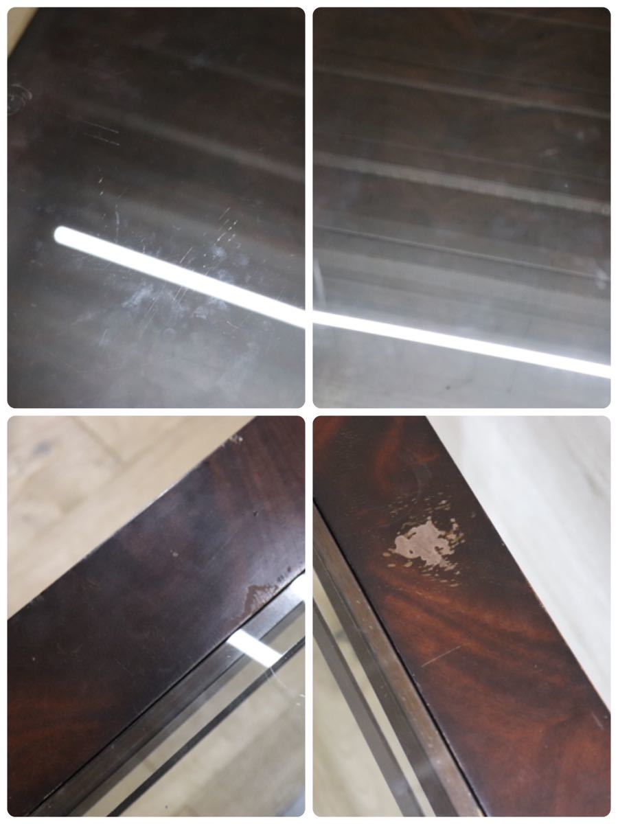 GMDK84 ○ ETHAN ALLEN / イーセンアーレン IDC大塚家具 ガラス