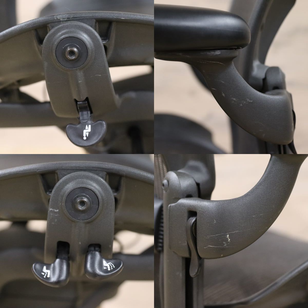 GMFF59○Herman Miller / ハーマンミラー AERON アーロンチェア デスク