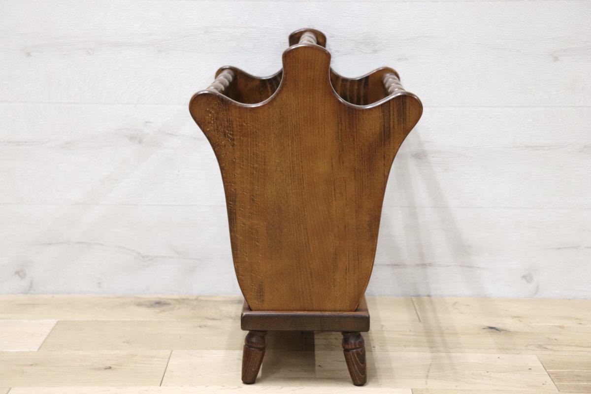 GMET281○飛騨産業 / HIDA キツツキ マガジンラック スリッパラック