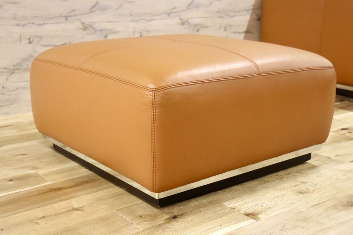 GMFK334○イタリア製 最高級 総本革 3人掛けソファ トリプルソファ