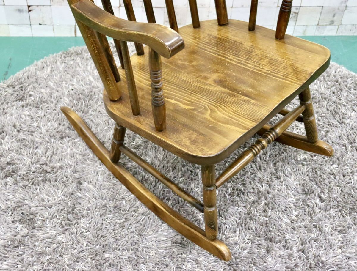 GMFS213B○飛騨の家具 ヒダ・ダイネット ロッキングチェア 揺り椅子