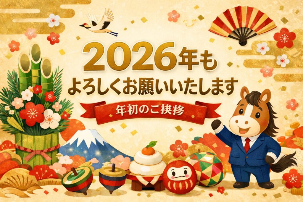 2026年もよろしくお願いいたします — 年初のご挨拶 - 株式会社ジー