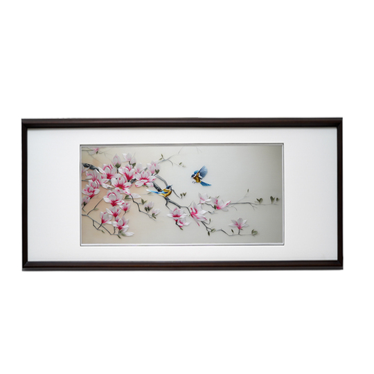 蘇州刺繍絵画 - 新しい中国スタイルフレームウォールアート