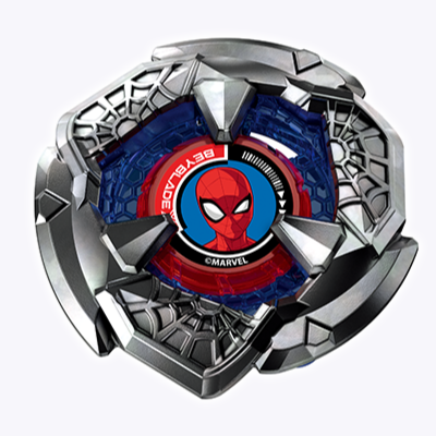 ベイブレードX】BX-00 B4ストア限定 マーベル スパイダーマン3-60F