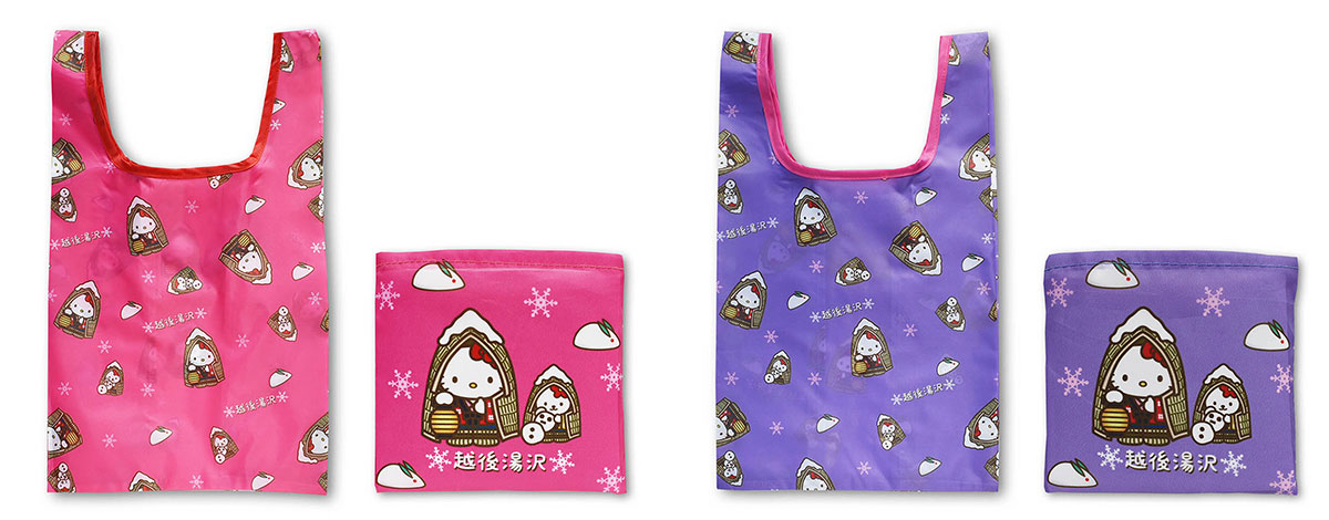 ご当地キティのミニエコバッグに“横浜限定”中華まん頬張るデザイン登場