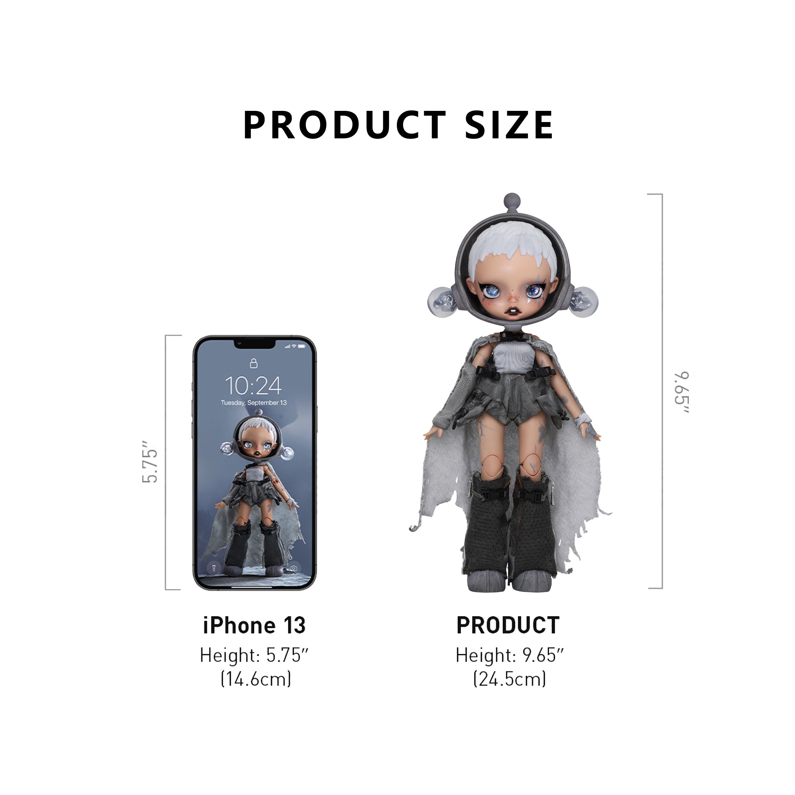 x Popmart Skullpanda / LUMA _ 1/6 Poseable Action Figure – HAMCUS