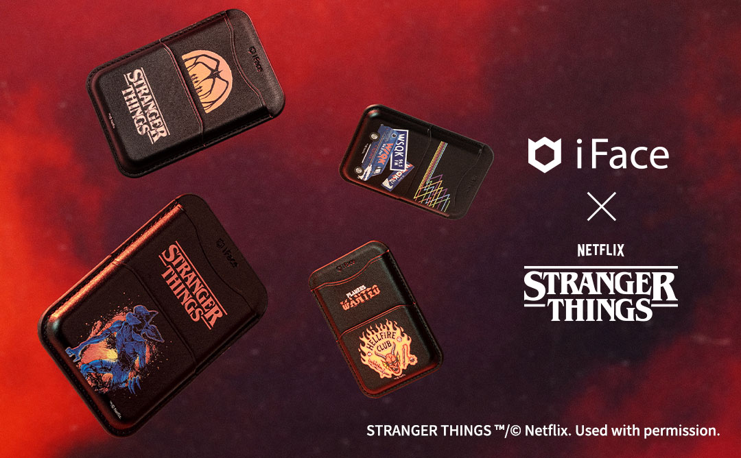 Netflixシリーズ「ストレンジャー・シングス 未知の世界」 iFace