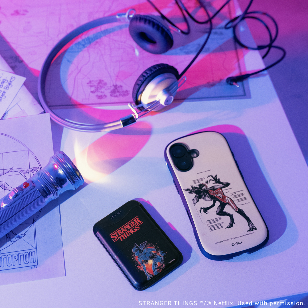 Netflixシリーズ「ストレンジャー・シングス 未知の世界」 iFace
