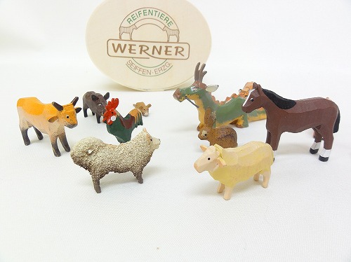 ヴェルナー（WERNER）わっぱ入り 干支セット 木のおもちゃHANA