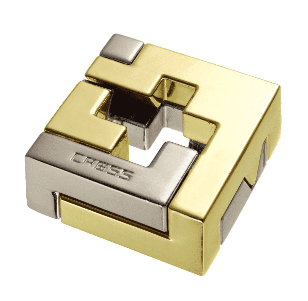 HZ 3-14 Cast Cross – Hanayama Toys | Just For Fun