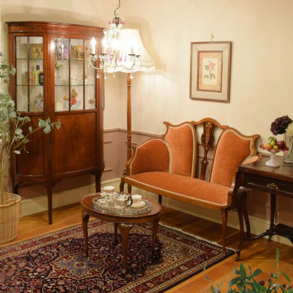 英国アンティークのフロアスタンド、イギリスで見つけた照明（B22