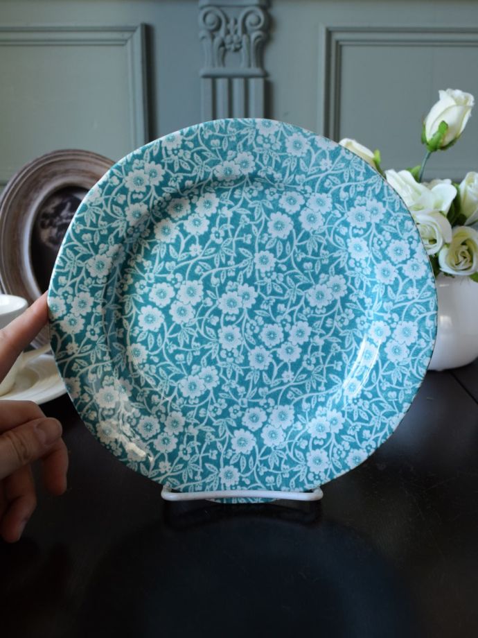 限定販売！英国バーレイ社のおしゃれな食器、 限定キャリコ柄の