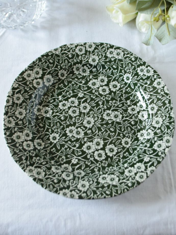 限定販売！英国バーレイ社のおしゃれな食器、 限定キャリコ柄の