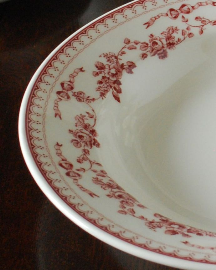 フランス雑貨、コントワール・ドゥ・ファミーユのスーププレート（フォ