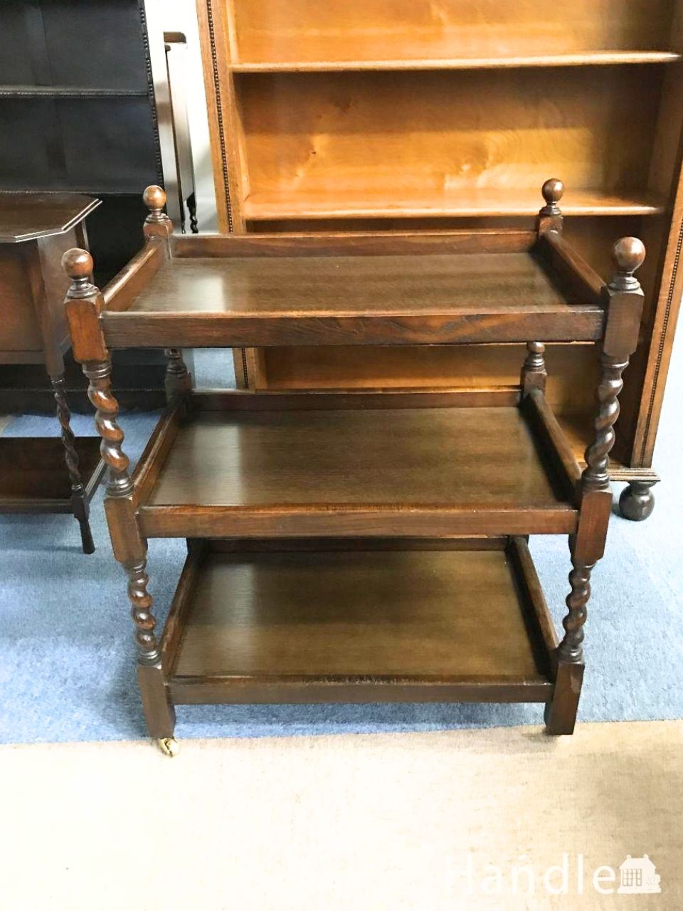 アンティーク トロリー （ワゴン）(d-634)｜アンティーク家具