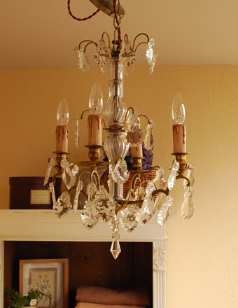 1930年代のアンティーク シャンデリア(x-504-z)｜照明おしゃれ