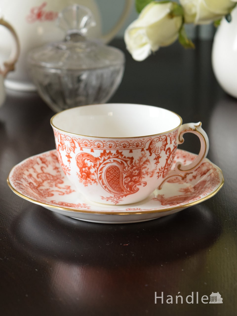 イギリスのアンティーク食器、ロイヤルクラウンダービーのアンティーク